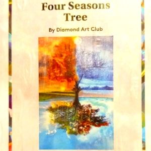 4 Seasons Tree Diamond Art All Inclusive Kit